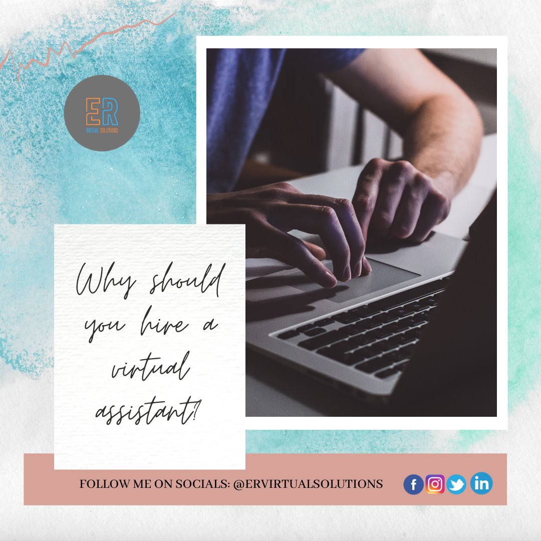 eliakemrevilva's tweet photo. When talking about business, you worked hard to get it where it is today and you'll truly be protective of it? Well Hiring a Virtual Assistant is a plus advantage. https://t.co/8TeNICAQVi