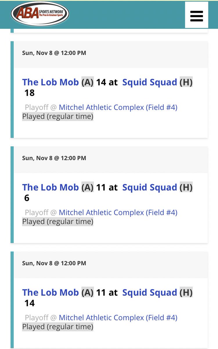 SquidsSoftball's tweet photo. Coming into championship week off a cool series against @_ridewiththemob thoughts? #CheckTheBat #RollSquids #๐ฆ>๐ฆ https://t.co/HS7X4U5HNQ