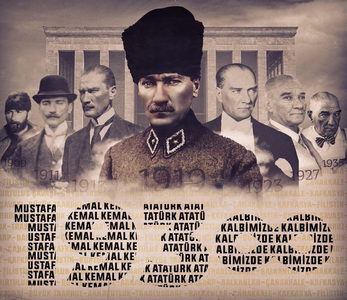 10 Kasım Atamızı Saygı Sevgi ve Hasretle Anıyoruz