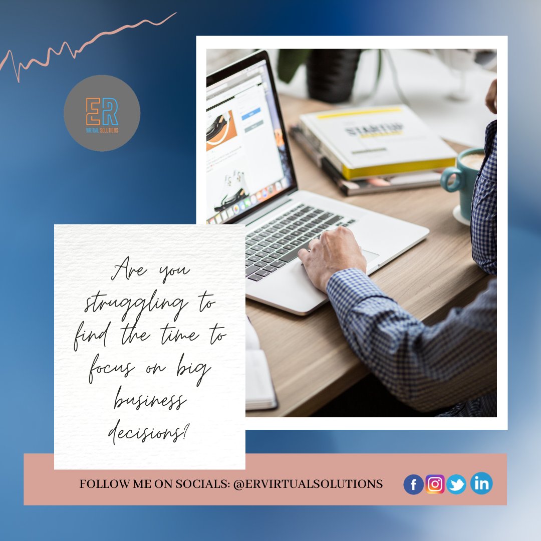 eliakemrevilva's tweet photo. Owning a small business means someone has to do the administrative tasks to allow your business to run. But when you're so busy? Hire a VA then! https://t.co/cJCMRJbkFy