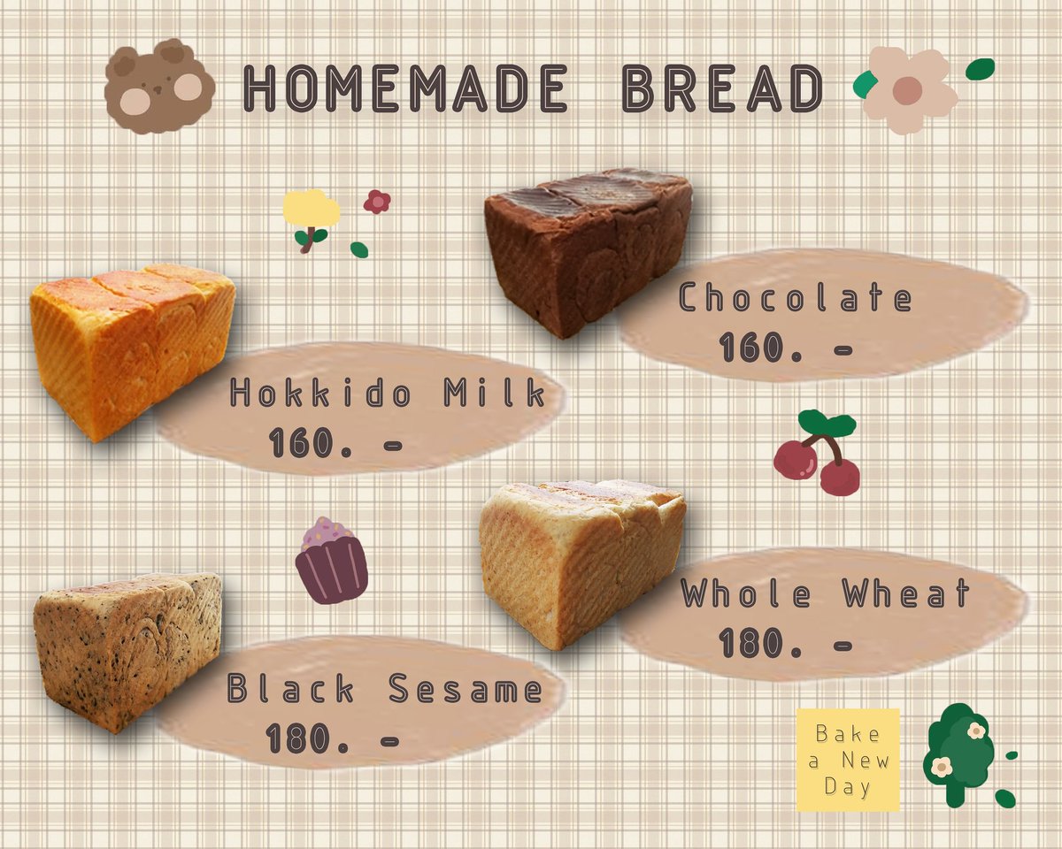 Ratnasthitya's tweet photo. มาจ้า
#bakeanewday #newday #bakery #bread #cake
#homemade #bakerythailand #homemadebread
#homemadeloaf #freshhomemade #shokupan #hokkaidomilkbread
#japanesemilkbread #milkbread #japanesewhitebread
#ขนมปังปอนด์พรีเมี่ยม #ขนมปังปอนด์สไตล์ญี่ปุ่น
#โชกุปัง
#高級食パン #生食パン https://t.co/Mv1vuKE8YF
