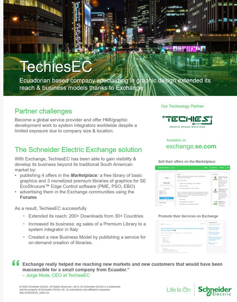 TechiesEc's tweet photo. @TechiesEc available on https://t.co/tg9kwTuejY                 #TechPartner #ServiceProvider for #EcoXpert #SchneiderElectric https://t.co/S6tDxyrMUO