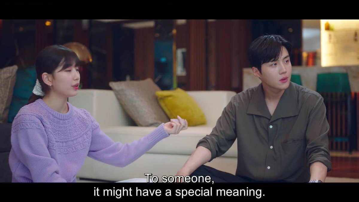 Dalmi on the other hand, unconciously understand Han Jipyeong and relate to him. They speak the same language.