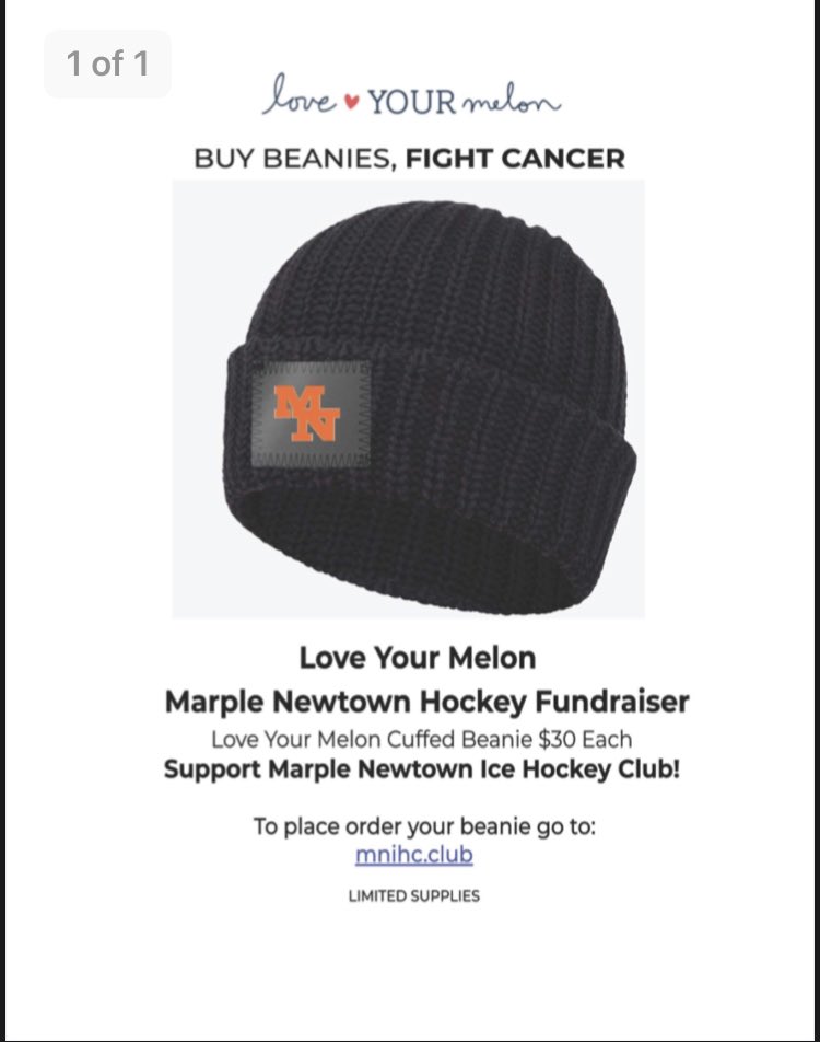 MNIHC (@mnihctigers) on Twitter photo Love Your Melon Beanies on sale now $30 each. Visit MNIHC.club to order <a href="/DeNucciLaw/">Matthew A. DeNucci</a> <a href="/profhannan/">Collin Hannan</a> <a href="/MarplePuck/">Marple Newtown Puck</a> <a href="/MNPUCK1920/">MN PUCK</a> <a href="/mnpuckbaby/">MN PUCK</a> Love Your Melon Beanies on sale now $30 each. Visit MNIHC.club to order <a href="/DeNucciLaw/">Matthew A. DeNucci</a> <a href="/profhannan/">Collin Hannan</a> <a href="/MarplePuck/">Marple Newtown Puck</a> <a href="/MNPUCK1920/">MN PUCK</a> <a href="/mnpuckbaby/">MN PUCK</a>
