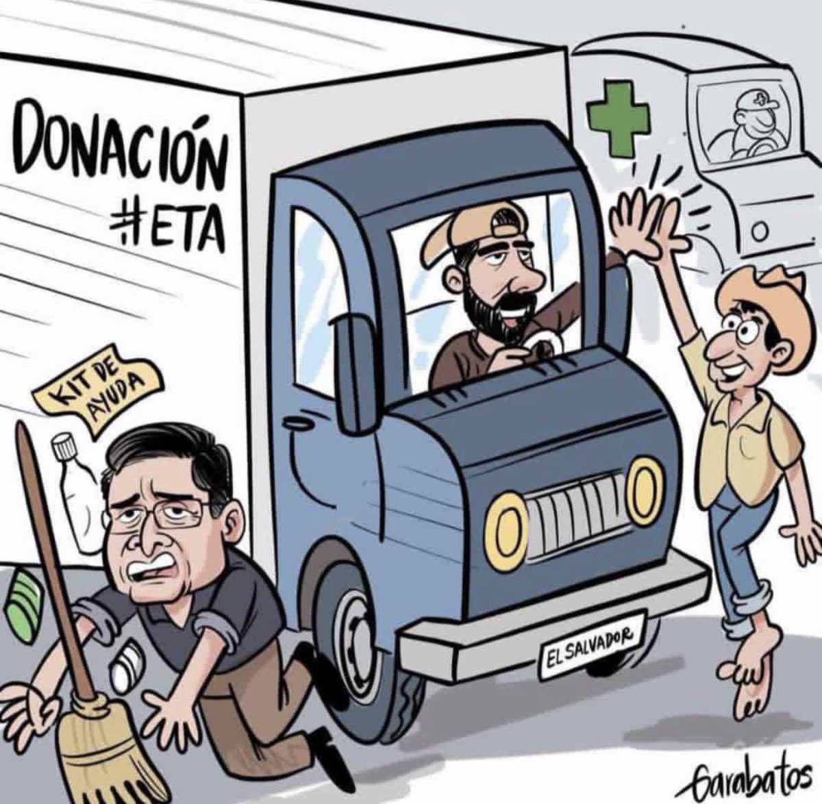 MariaCubas77's tweet photo. Como hondureños, estamos eternamente agradecidos😭. 
@nayibbukele ¡te amamos! 
#GraciasPuebloSalvadoreño🇸🇻 https://t.co/A5CLvgKr9V