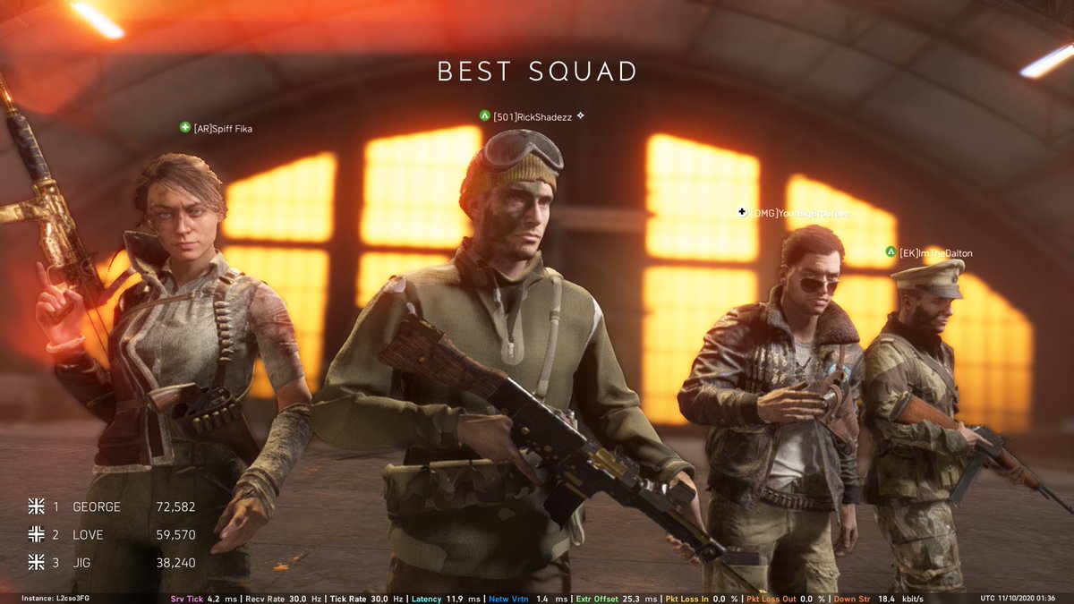 YourBigBroSteve's tweet photo. Super fun evening games with the one and only @Rickshade3 @VacekBrandon Having a very Overly Mediocre time on #BattlefieldV https://t.co/CCwWKp5Z1y