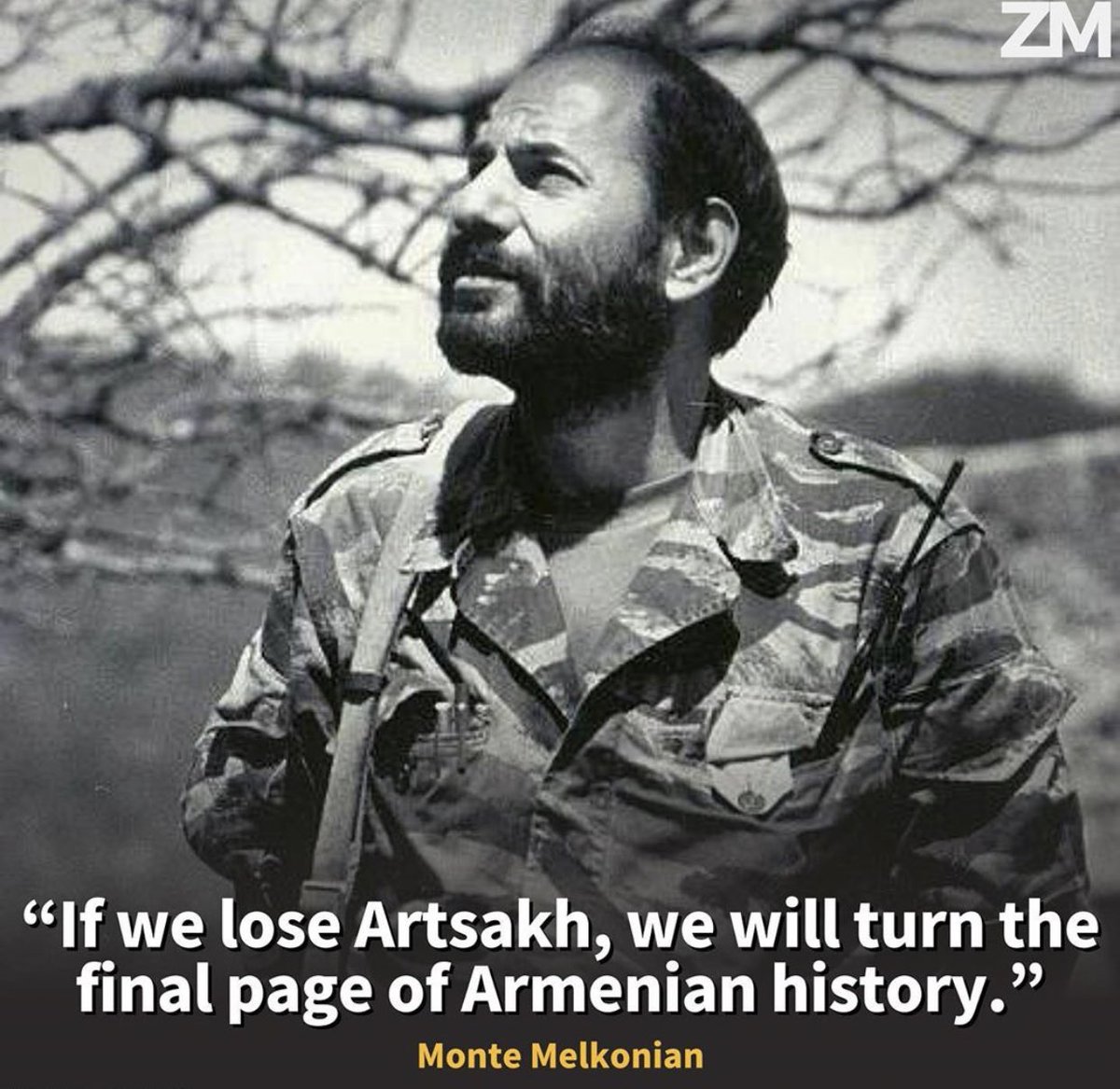 Gaya__na's tweet photo. “Als we Artsakh verliezen, slaan we de laatste bladzijde van de Armeense geschiedenis om.”
                 Monte Melkonian https://t.co/HIaTQSLFnv