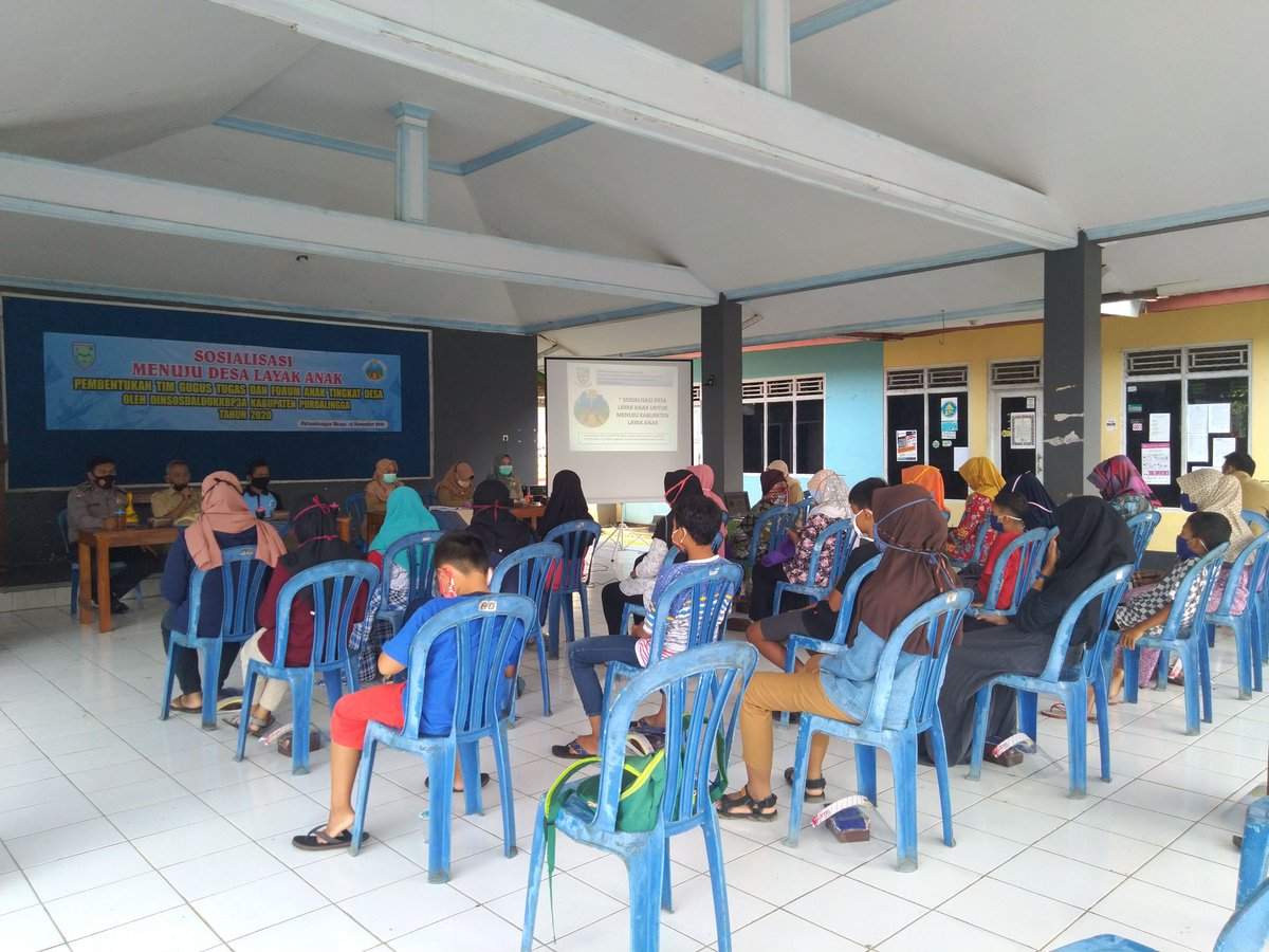 palumbunganwtn's tweet photo. Sosialisasi Menuju Desa Layak Anak. Pembentukan Tim Gugus Tugas dan Forum Anak Tingkat Desa oleh DINSOSDALDUKKBP3A Kabupaten Purbalingga Tahun 2020 di Desa Palumbungan Wetan.

#desalayakanak #gugustugas #forumanak #PalWet #PalumbunganWetan #Bobotsari #Purbalingga https://t.co/QICn7qUOKr