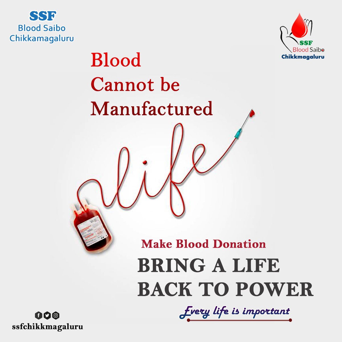 ssfckm's tweet photo. #ssfbloodsaibo #ssfhelpdesk #SSFkarnataka #SSFChikkamagaluru https://t.co/ADg9WxXfi5