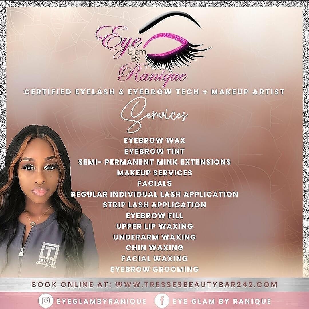 msranique's tweet photo. Have you booked your service for the week or month as yet? ๐ค https://t.co/xIYztMzKgO โฌ
๏ธ Prices & Availability Listed there. #EyeGlamByRanique #SelfCare #Facials #MinkExtensions #WaxingServices #MakeupServices https://t.co/ngp0TAnDaD