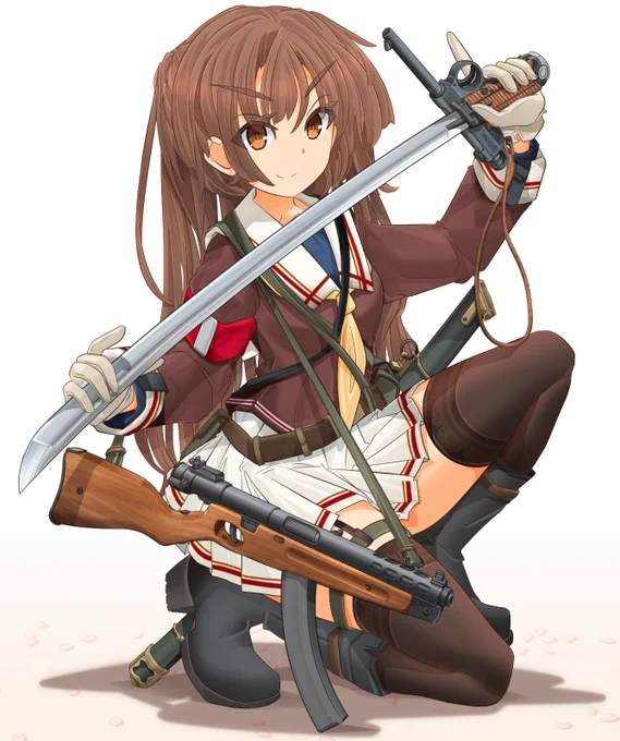 #いい銃の日
こいついつも変な銃描いてんな… 