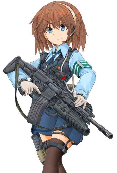 #いい銃の日
こいついつも変な銃描いてんな… 
