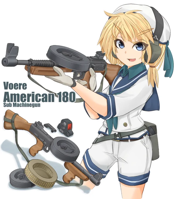 #いい銃の日
こいついつも変な銃描いてんな… 