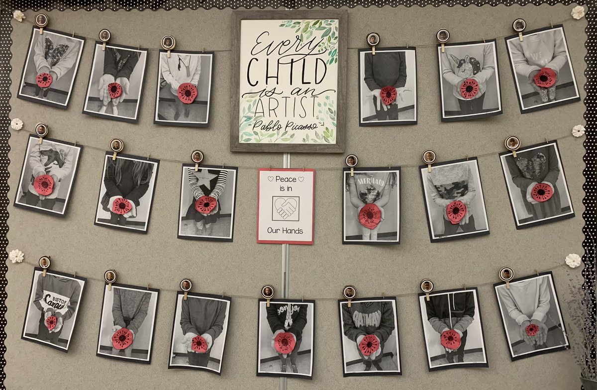 TessCharb's tweet photo. We have peace in our hands and hearts ♥️ We remember ♥️ @sd42news @cusqunela https://t.co/bekumNIouk