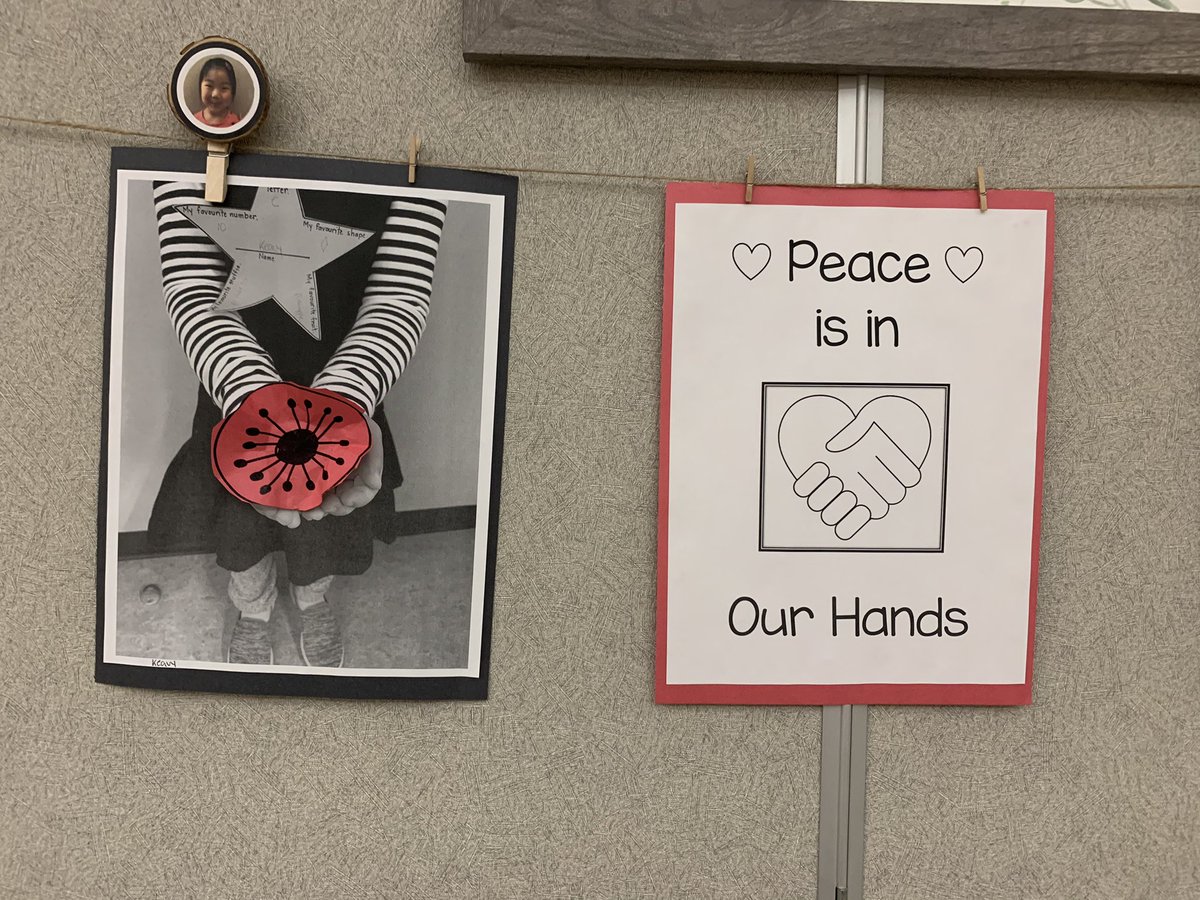TessCharb's tweet photo. We have peace in our hands and hearts ♥️ We remember ♥️ @sd42news @cusqunela https://t.co/bekumNIouk