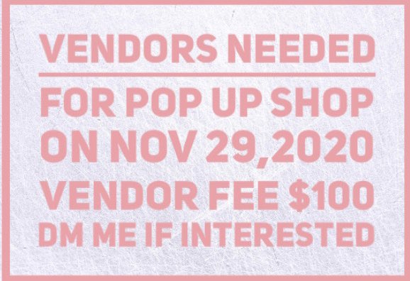TeeAyeH's tweet photo. Black Friday Pop Up Shop hosted by @tysdrip_ &amp; special guest. Come out and enjoy girls day shopping with your favorite Atlanta boutiques 🛍

50% off deals, $$ Raffles, food &amp; drinks 
Vendors, dm for slots $100 fee https://t.co/los6MC1cDD
