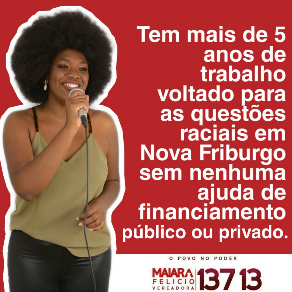 maiarafelicioo's tweet photo. Hei, você que acredita que muita coisa precisa mudar na Câmara de Vereadores de Nova Friburgo, vem conhecer a nossa candidatura que tem muito pra contribuir na construção de uma cidade melhor!! #oPovoNoPoder #13713 https://t.co/aQ2cRxJ2yU