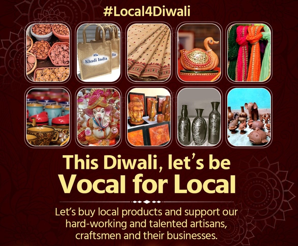 RagavRetail's tweet photo. #ragavretail

This Diwali let us be #Vocal4Local 
Let us buy local products and  support their businesses.
This will help various sections of people to sustain their livelihood during these difficult times.
#Local4Diwali 

#furniture #electronics #tiruvallur #TamilNadu #Diwali https://t.co/tY85P98ywg