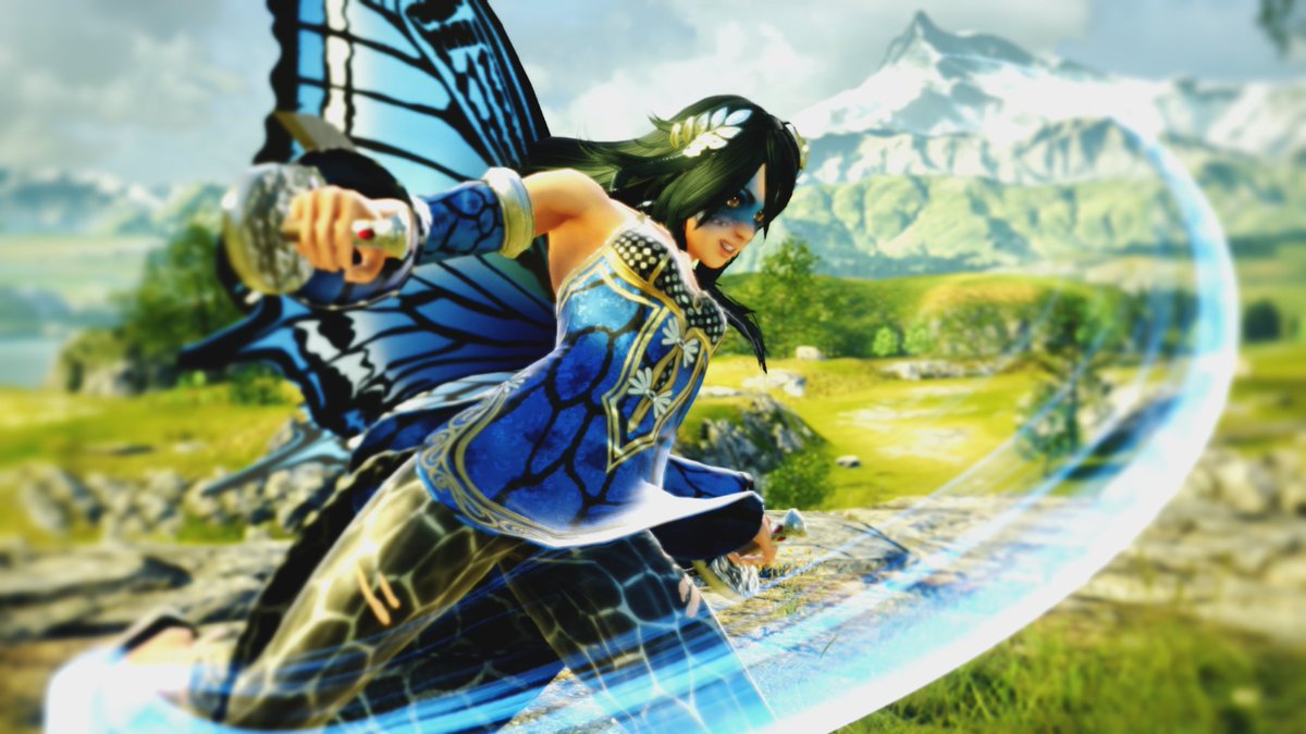diin126's tweet photo. "Flying like a butterfly"🦋 #SOULCALIBURVI #SoulCalibur #Talim #NvidiaAnsel #SCVI_TLM https://t.co/yrIuf6osyB