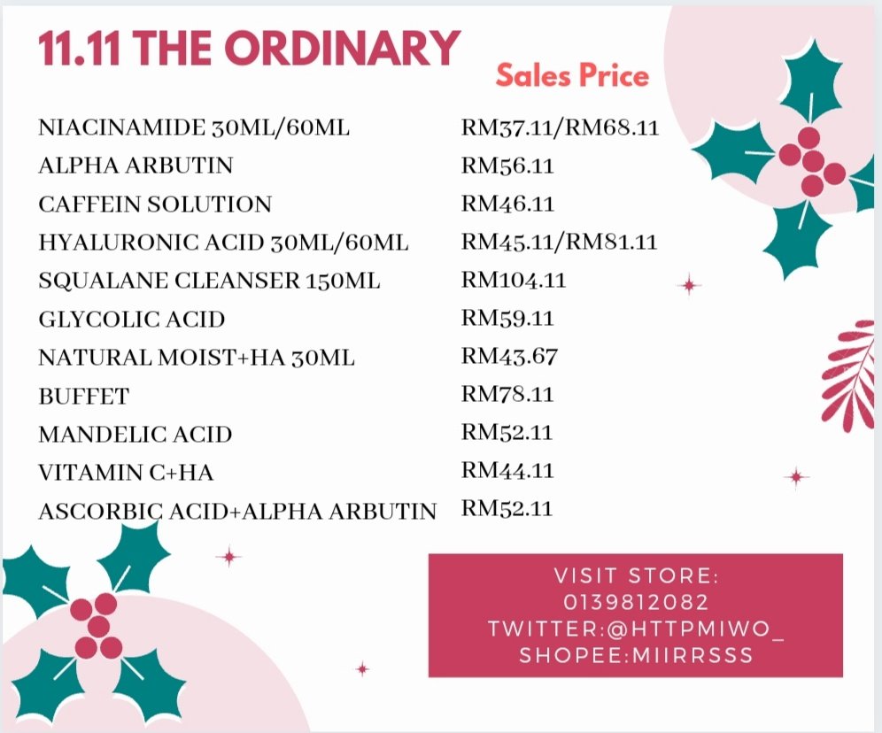 httpmiwo_'s tweet photo. Hi guys, sempena 11.11, I ada buat sale🥳 Banyak tau product kita bagi sale. Lagipon jarang dpt harga murah mcm ni so jom order sekarang!
To order:
Whatsapp:
https://t.co/fCwZGW3zUM
Dm twitter or,
https://t.co/CnrZ6sJiB7

Ps: byk brg tkde kat shopee but i'll update soon 😉 https://t.co/Px3rpJbdIi