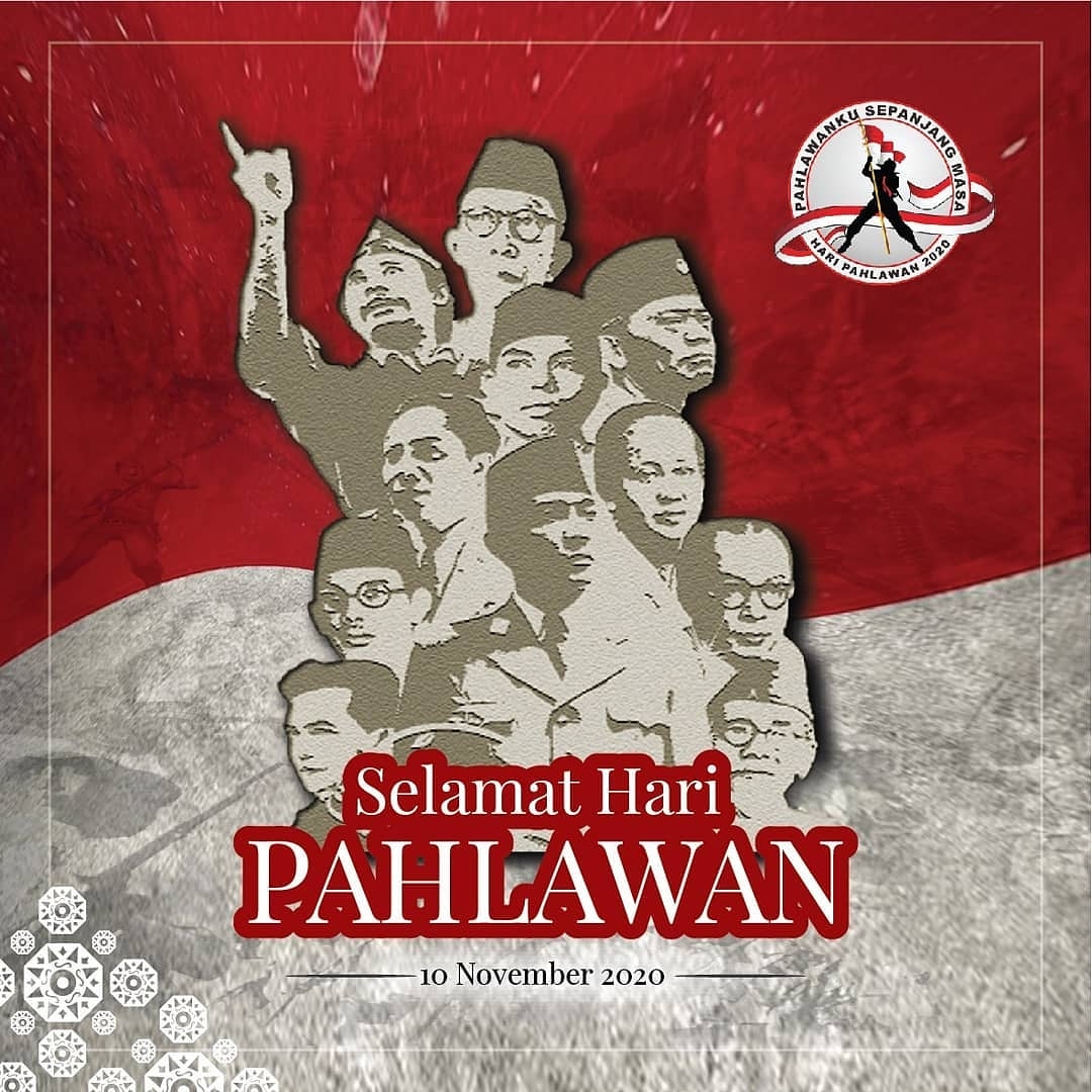 HotelSahidLC's tweet photo. Selamat memperingati Hari Pahlawan 10 November 2020. 

Bangsa yang besar adalah bangsa yang menghormati jasa pahlawannya - Ir. Soekarno.

#haripahlawan #10november #sahidjayalippocikarang  #sahidjaya #convention https://t.co/vQwHXoX1Sy