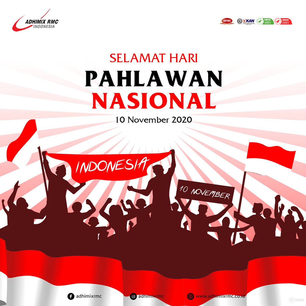 adhimixrmc's tweet photo. Selamat Hari Pahlawan

Meneruskan perjuangan para pahlawan bisa dilakukan dengan menjadikan mereka sebagai panutan dalam keseharian kita. Sobat juga bisa menjadi pahlawan untuk seseorang.
.
.
.
#HariPahlawan #PahlawanSepanjangMasa #Adhimix #Beton #Konstruksi https://t.co/zI1RZtOEhG