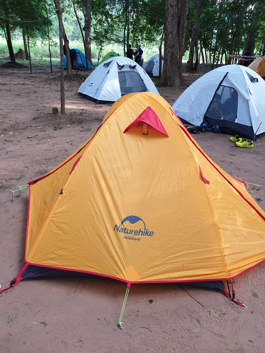 MrChristianS107's tweet photo. Tents all set up for the week! #TeamS107 #Y10Residential https://t.co/1C17BdosC4