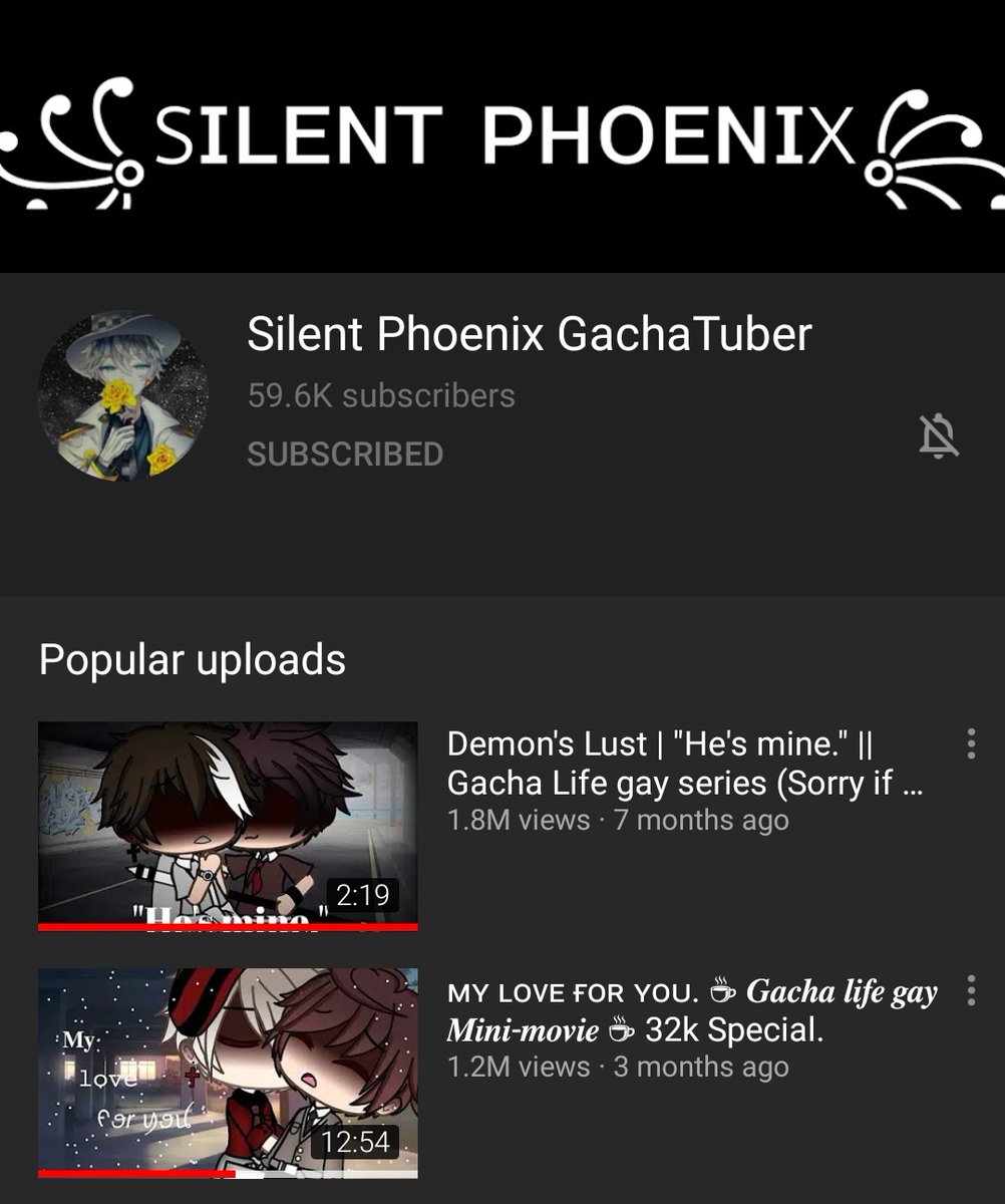 SilentPhoenix_G's tweet photo. Please subscribe to my channel 😊
https://t.co/BUv8WARM0o
#GachaLife #GachaClub
#GLMM #GCMM #GachaGay #Gay https://t.co/iMYdYVBxwD
