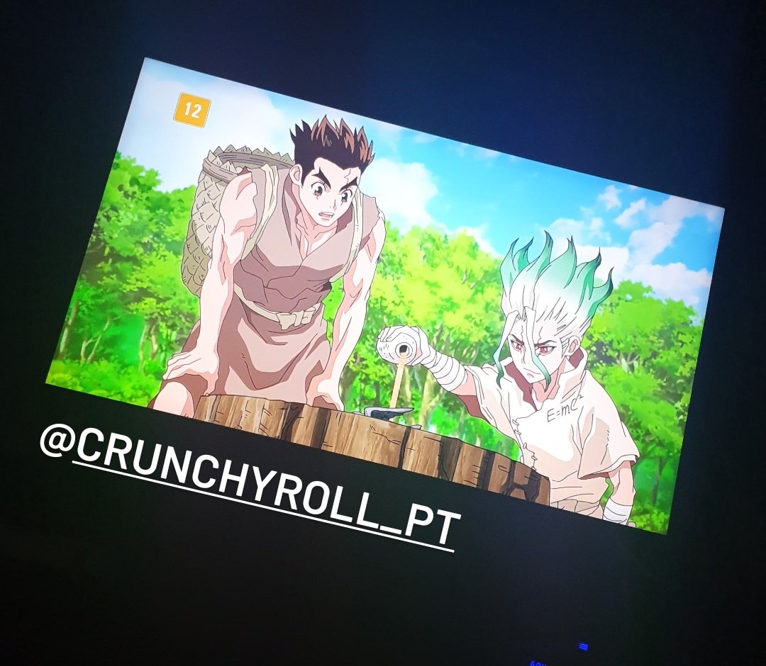 _andreabreu2004's tweet photo. Muito bom ver cada vez mais animes chegando na TV brasileira, e ainda por cima, dublados!!! Muito obrigado @Crunchyroll_PT e @CartoonBrasil por tornarem isso possível!! #DrSTONE #Toonami https://t.co/wbJqjWLJvE
