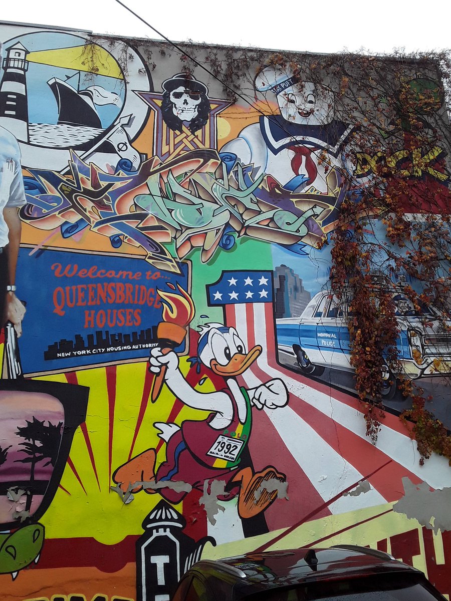 Travellersoul76's tweet photo. @beckyexploring @MadHattersNYC @RoarLoudTravel @StreetArtChat @carpediemeire @LivingTheQLife @CourseCharted @jenny_travels @epicureanexpats @TravelAtWill @PokyLilWanderer Missing NYC tbh

However I've been walking around my city, @Montreal and capturing unique and colorful #murals 💁‍♀️

Enjoy!

#streetart #streetartchat #art #traveltribe #Montreal #Canada
#artphotography https://t.co/V1aGQgCqYt