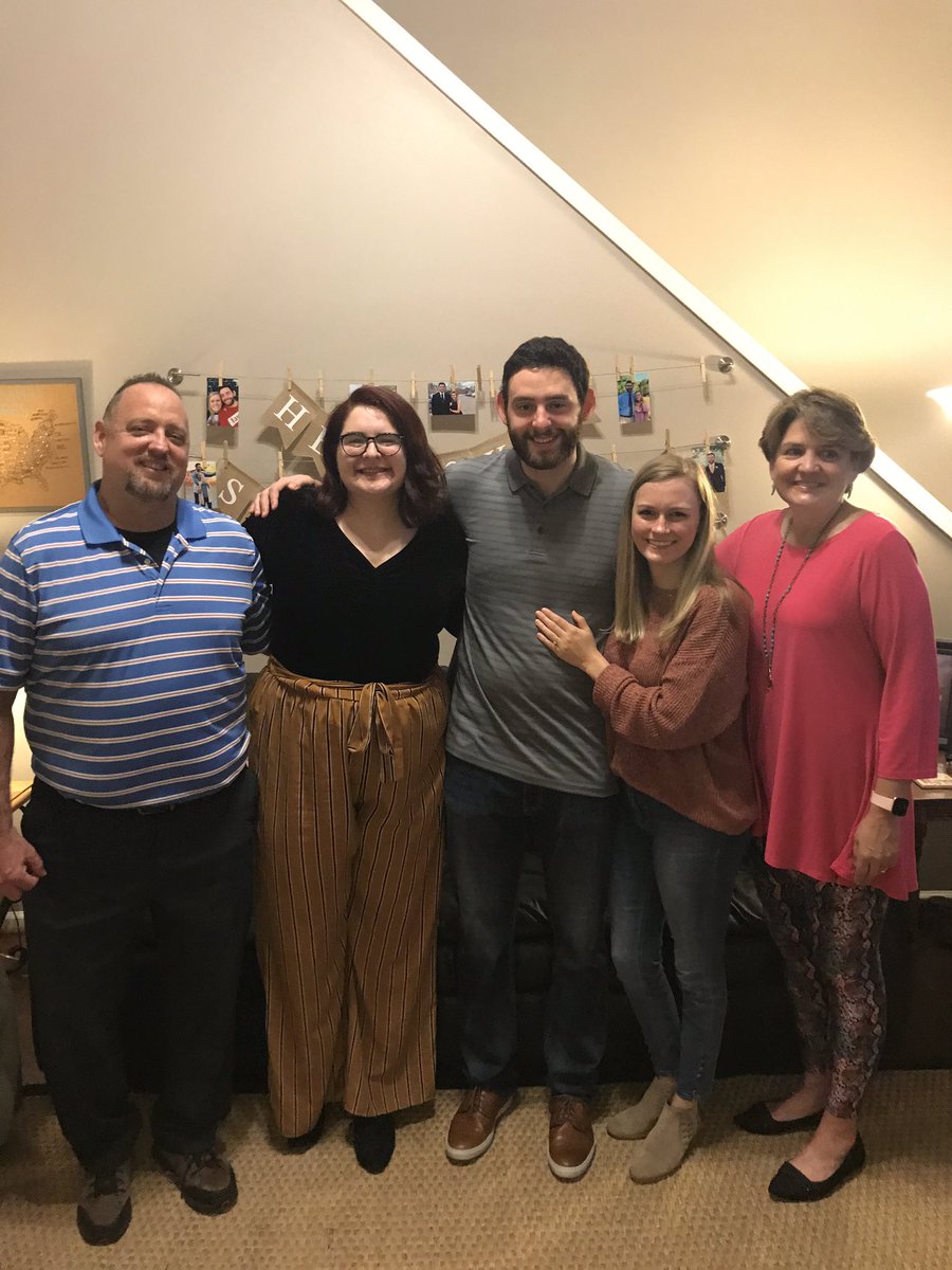 We couldn’t be happier to celebrate the engagement of Matthew &amp; Lindsey. Looking forward to helping my future daughter-in-law plan for their big day! We love you Lindsey! ❤️