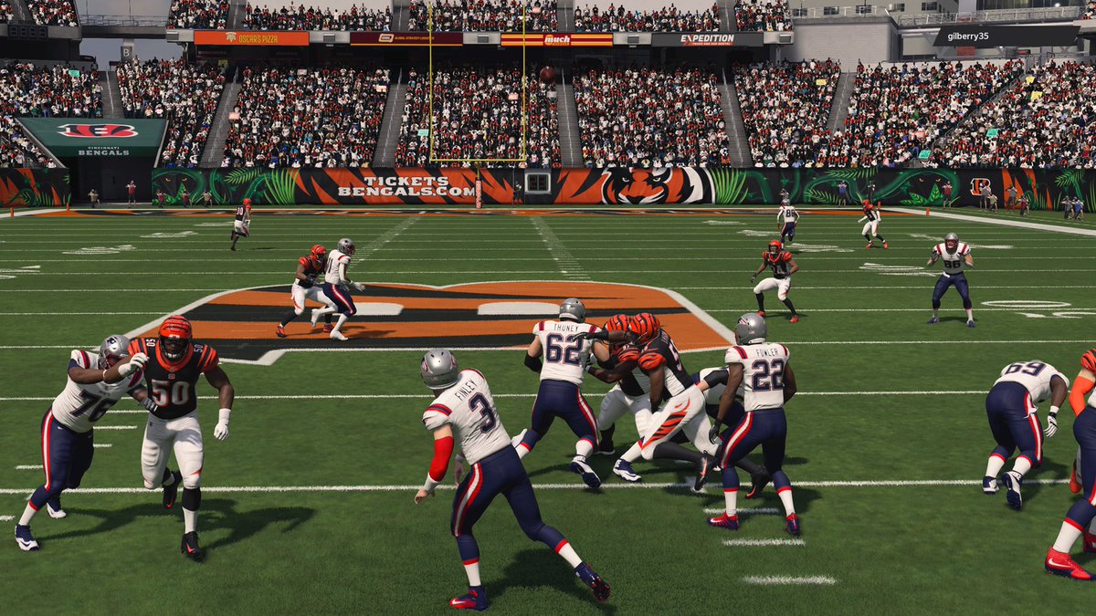 CPLPatriots's tweet photo. Good 42-16 W against the Bean Bengal in the AFC chip rematch #PatWay #CPL21 https://t.co/unHlYPsIur