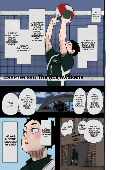 Mfer started longing /longing/ for bokuto after this. Gay people smh 