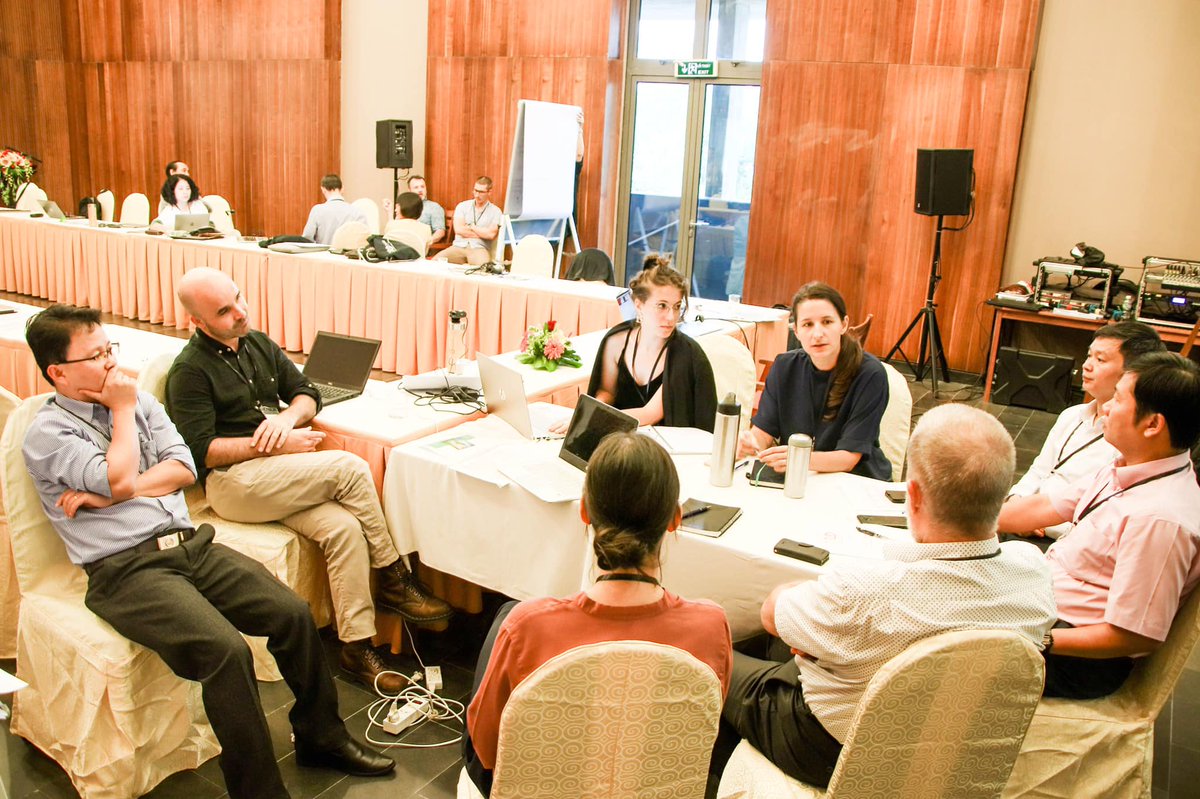 LinViet's tweet photo. Mrs. Céline Charpiot joined the 2nd Scientific and Strategic Advisory Committee #IRD Vietnam 2020 with the theme "Research in cooperation for #sustainable_development" organized by #ICISE - International Centre for Interdisciplinary Science and Education. https://t.co/cfkVkLXCWh