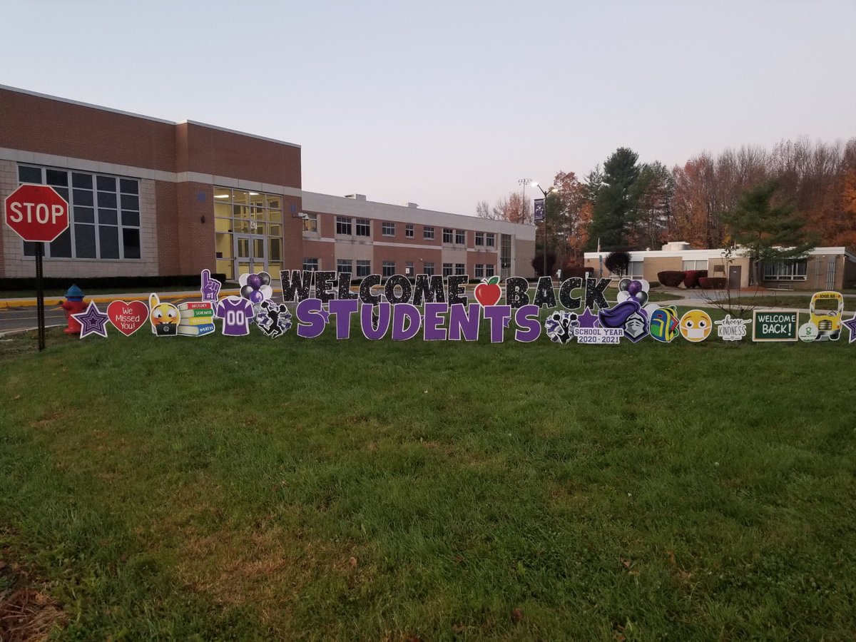 Thank you so much to Dr. Sasso and Amaze by Design for making this crazy idea become a reality for our kids! It’s not much but it’s something ! Please stay healthy and strong ! And do the right thing! 💜🖤 <a href="/Sal_DiPrima/">Sal DiPrima</a> <a href="/FazioSally/">Mrs. Fazio 💜</a> @OBSupCittadino <a href="/lor513/">Lori Obdyke</a>