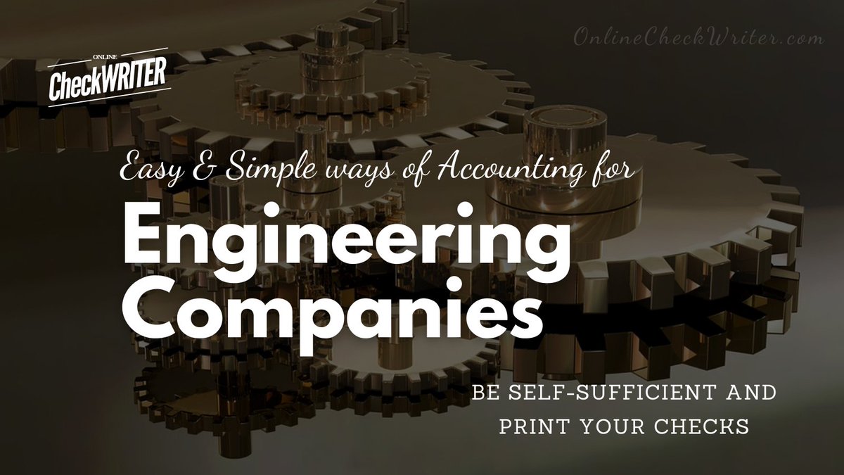 webcheckwriter's tweet photo. https://t.co/jWcjL766jH

Appealing check templates exclusively for your engineering service business. Encrypt your business logo and business name on all the checks you provide. 

#OnlineCheckWriter #EngineeringCompanies #EngineeringCompany #DesignChecks #PrintedCheck https://t.co/KeWm22jtQY