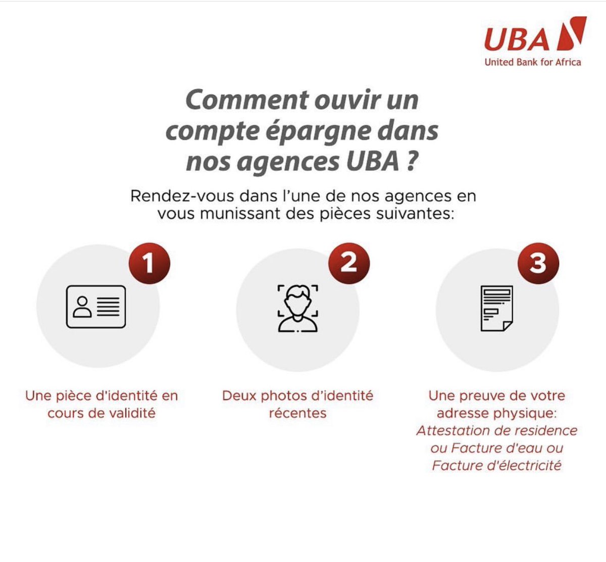 UBA_Mali's tweet photo. Ouvrez votre compte GRATUITEMENT dès aujourd’hui et gérez vos finances en toute tranquillité 😌
Pour en savoir plus 👇🏾
☎️ 44 97 95 99 / 20 29 21 09
📩 cfcmali@ubagroup.com
#BankWithUs #WeAreHereToServeYou #YouAreOurPriority #AfricasGlobalBank https://t.co/tqdY57hvt8