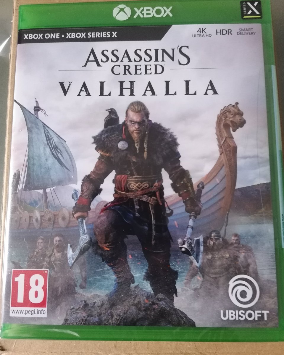 syndicatecobra's tweet photo. @shoptonet thanks for quick delivery 😀

#AssassinsCreed #AssassinsCreedValhalla #Ubisoft #Xbox #XboxSeriesS https://t.co/IlisPIGB6Y