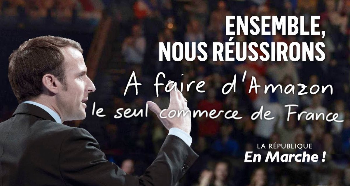 amisdelaterre's tweet photo. 🚨 C'est déjà Noël pour #JeffBezos 🎅🎄
 
#AmazonMacronComplice #StopAmazon

En pleine crise, @EmmanuelMacron, le @gouvernementFR et les député·es @LaREM_AN préparent l’implantation d’#Amazon dans 20 sites en 🇫🇷 de quoi achever les #PetitsCommerces https://t.co/DcniJDcFNX