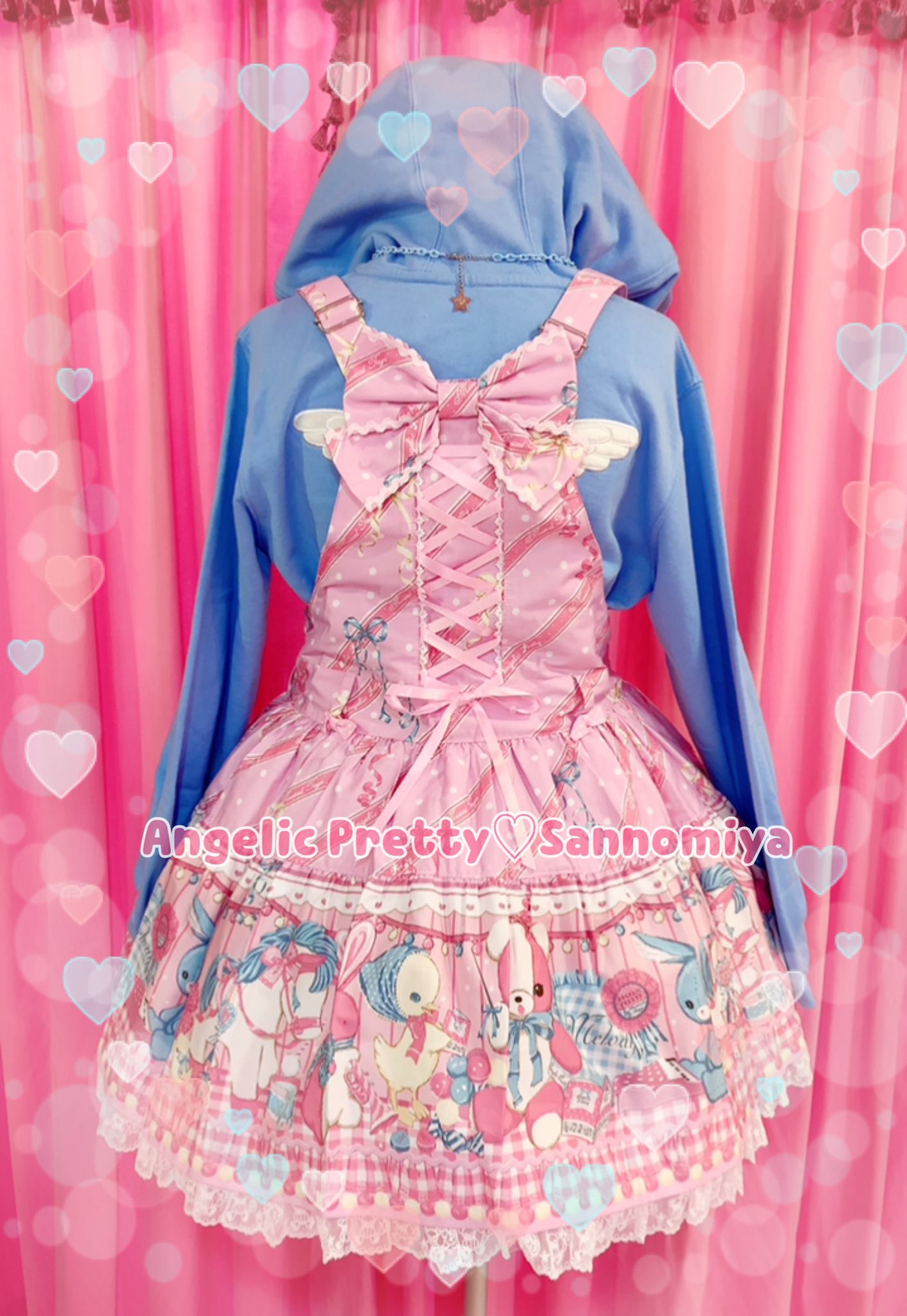 Angelic Pretty Melody Toys サロペット サックス（☆11/7(土