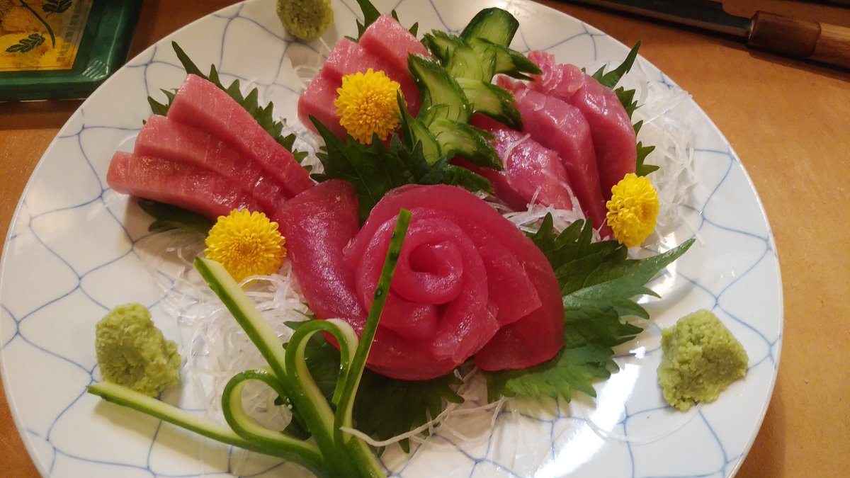 Twitter पर 角田 味亭すけろく 青森産天然本マグロの中トロ 花のマグロは 東ものメバチマグロの刺身 マグロ刺身 Twitter पर 角田 味亭すけろく 青森産天然本マグロの中トロ 花のマグロは 東ものメバチマグロの刺身 マグロ刺身