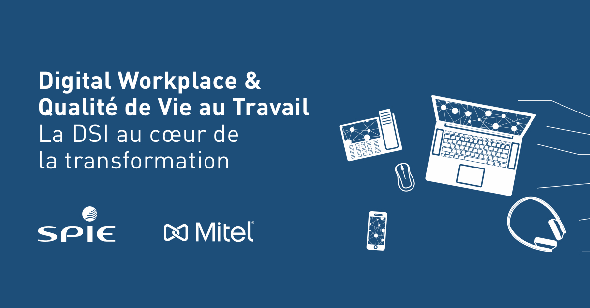 Digital Workplace &amp; Qualité de Vie au Travail : La #DSI au cœur de la transformation.

Découvrez le dernier livre blanc @SPIEICSFRANCE  et <a href="/Mitel_FR/">Mitel France</a>  rédigé par @smoracchini 

servicescloud.fr/digital-workpl…

#QVT #DigitalWorkplace