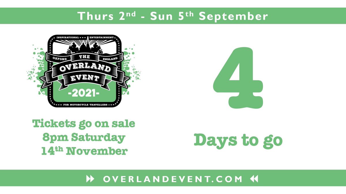 OverlandEvent's tweet image. 