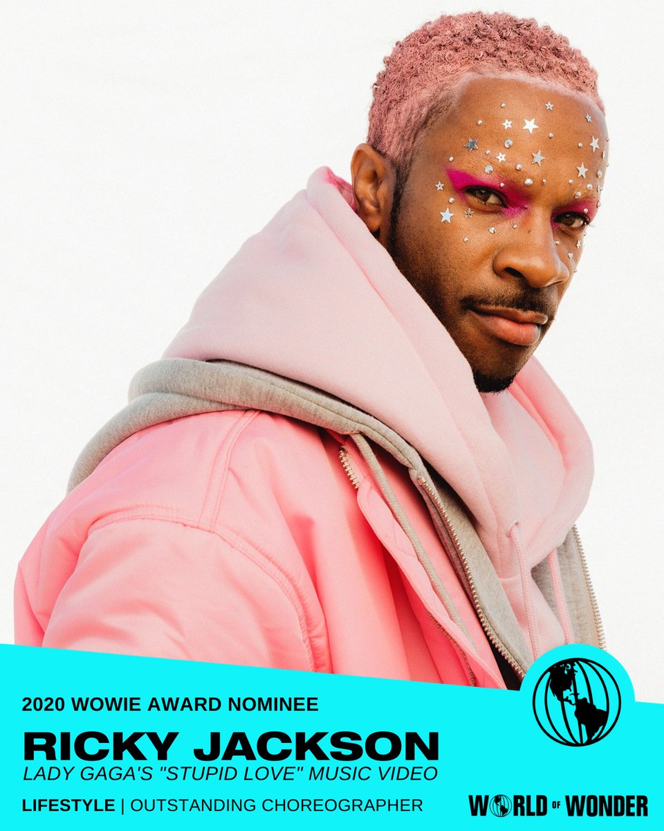 WorldOfWonder's tweet photo. 🏆 2020 WOWIE Award Nominee 🏆
For Outstanding Choreographer: #RickyJackson
Cast your #WOWIES votes now: https://t.co/AziSvDpLMU https://t.co/SafUPpgUpK
