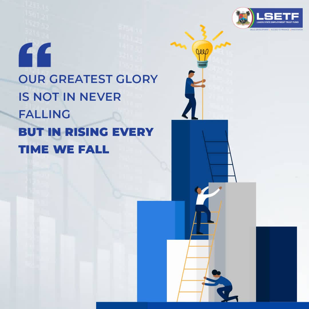 LSETF's tweet photo. Rise 💪

#LSETF2020 #Tuesday #Entrepreneur #Business #COVID19 #Getup #LASG #ForAGreaterLagos  #Newweek #Businesslessons #Rise https://t.co/Mpc4ZRaZtN