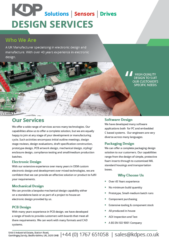 kdpelectronics's tweet photo. Over 40 years experience in electronic design and manufacture. To see if we could help you with your project needs please contact us via the information below
01767 651058
sales@kdpes.co.uk
#Design #ElectronicDesign #PCB #PCBArtwork #Solutions https://t.co/N6YpLjMfhq