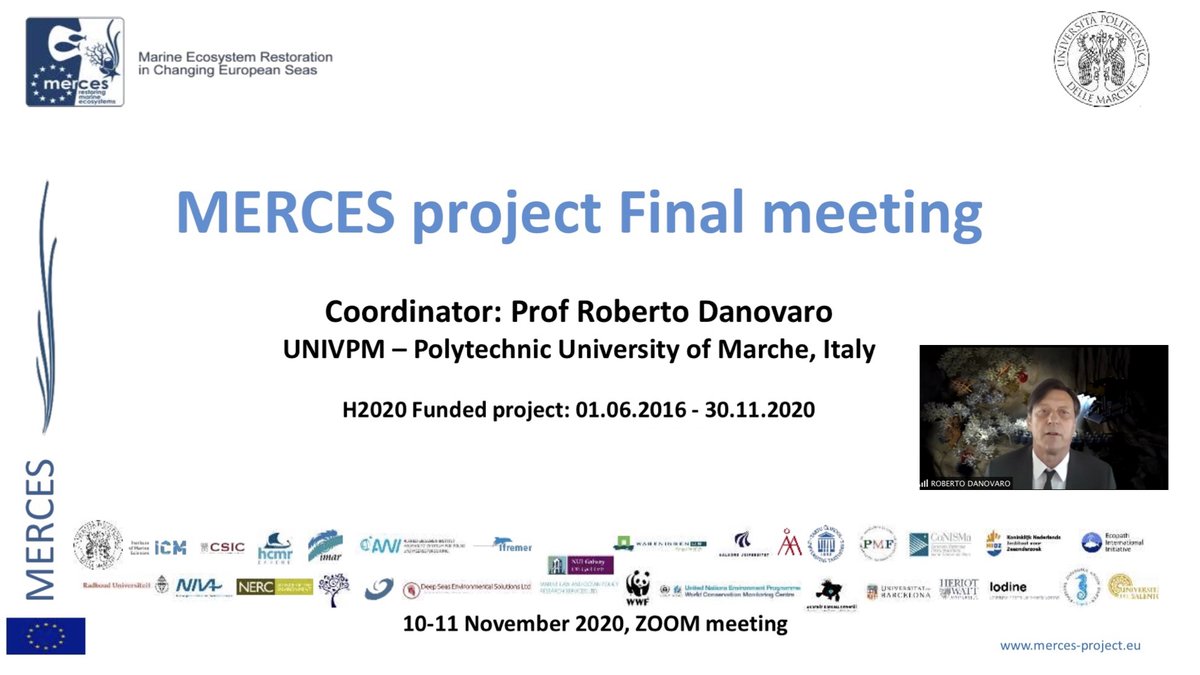 MERCES_eu (@merces_eu) on Twitter photo 👉 The MERCES final meeting is starting now, with a welcome word by our coordinator Roberto Danovaro. Two intense days ahead!! 👈
#Restoration #H2020 #OceanOptimism
<a href="/EU_EASME/">EASME - Executive Agency for SMEs</a> @EU_ecoinno 👉 The MERCES final meeting is starting now, with a welcome word by our coordinator Roberto Danovaro. Two intense days ahead!! 👈
#Restoration #H2020 #OceanOptimism
<a href="/EU_EASME/">EASME - Executive Agency for SMEs</a> @EU_ecoinno