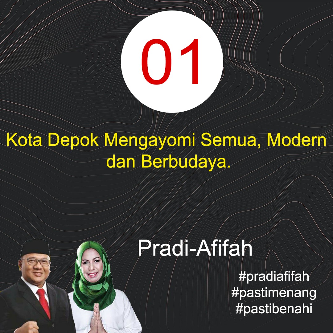 Tifaaaja's tweet photo. Sangat realitis dan merakyat guys #pradiafifah #depokbangkit #benahidepok #coblosno1 https://t.co/I5vPx7DBtj