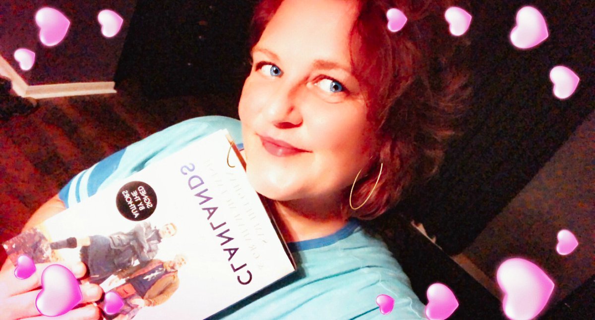 RuschAudrey's tweet photo. When you cuddle up with these handsome fellas, @SamHeughan and @grahammctavish and suddenly realize it’s almost 3AM 😂 maybe one more dram and chapter! 🥰 Highly entertaining story of friendship and adventure. #ClanLandsBook #scottishadventures #meninkilts #Ihaveworktomorrow 😳 https://t.co/KUncju0asS