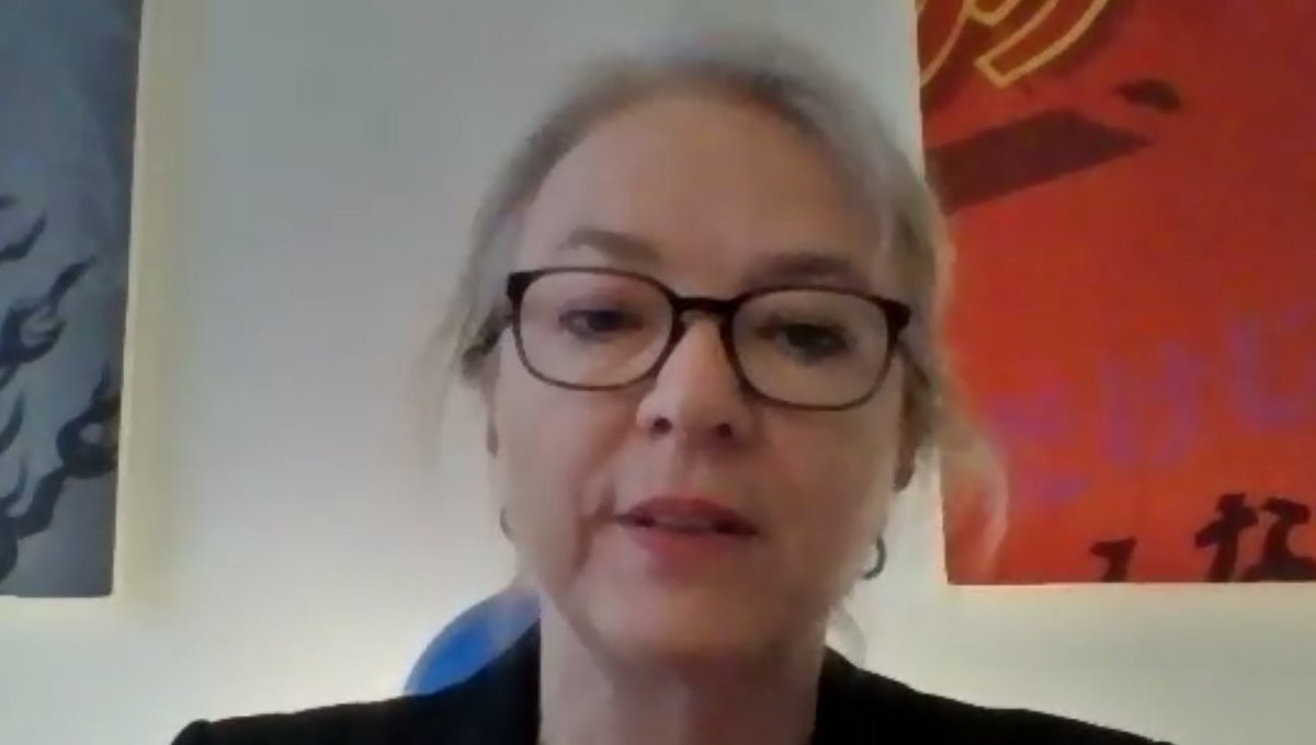connecteuropex's tweet photo. "The #telco &amp; #digital sectors have higher stakes in #EUGreenDeal debate. Not only we should work to become green ourselves, but a widespread adoption of our services will help all the rest of the economy &amp; society to meet the EU goals", @LiseFuhr states @ #GreenDigitalRecovery https://t.co/ZS4AM2FF2D